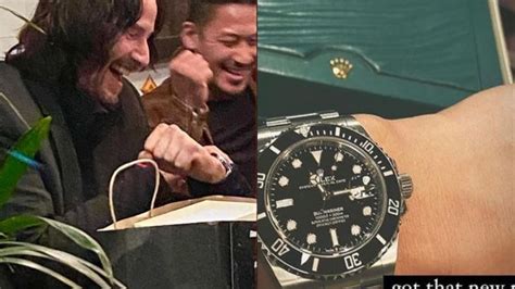 keanu reeves buys rolexes|rolex submariners john wick 4.